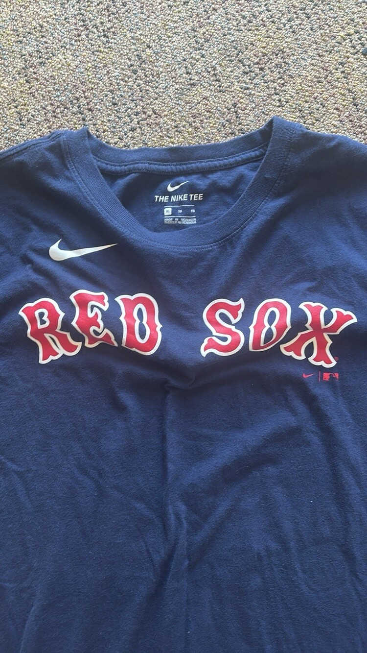 Boston Red Sox Chris Sale #41 NIKE Blue T-shirt Size XL
